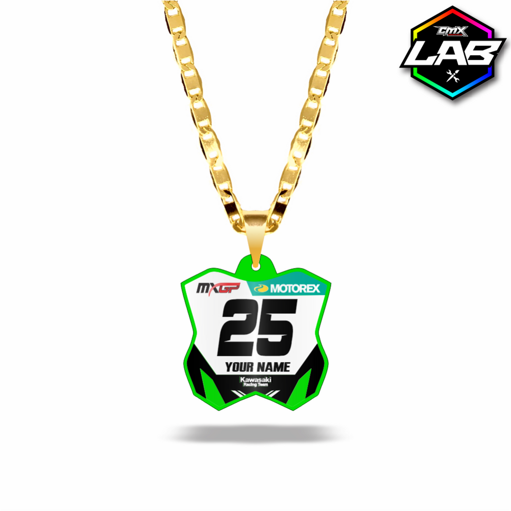 Double Sided Necklace Kawasaki 02 - Design 02
