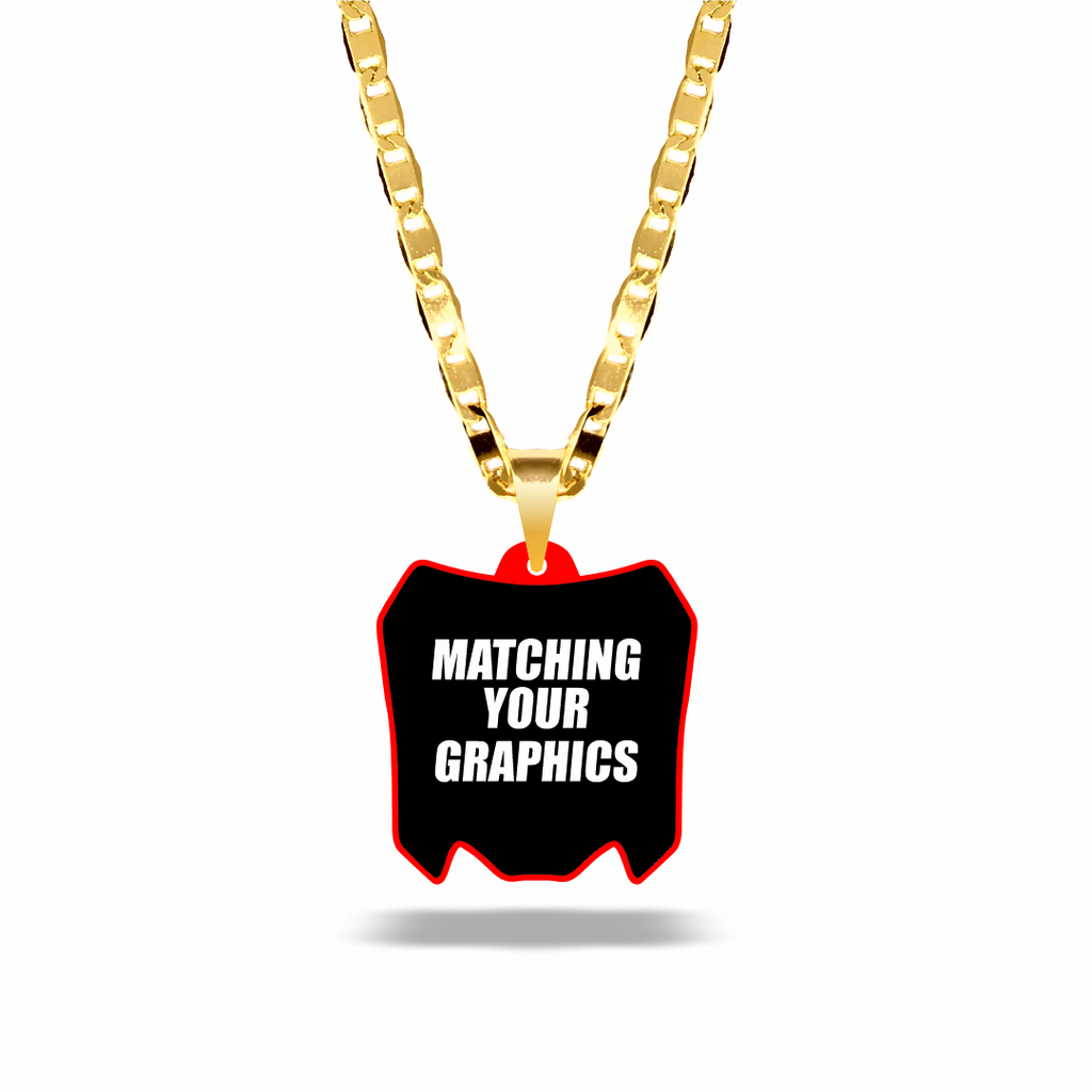 Double Sided Necklace Honda 01 - Custom Design