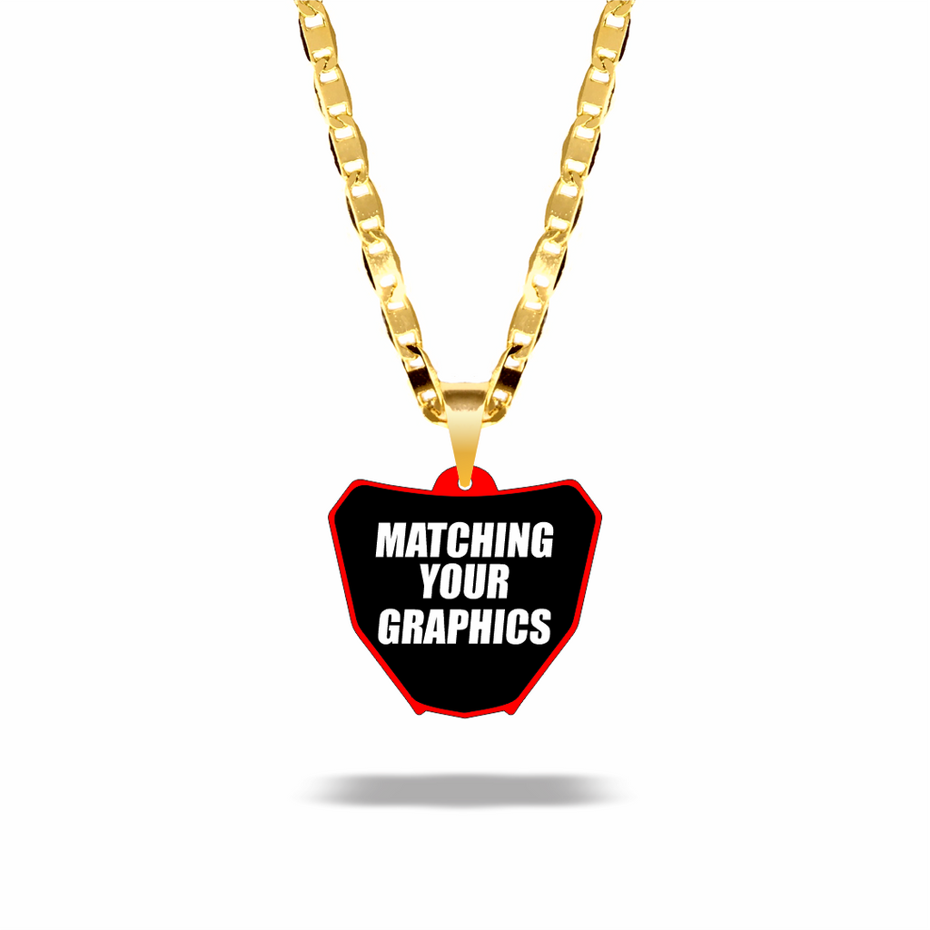 Double Sided Necklace Honda 02 - Custom Design